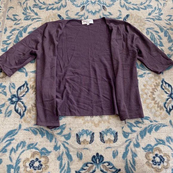 Armand Ventillo Collection Women’s Purple Short Sl - Picture 1 of 5